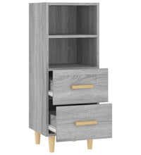 Sideboard Grau Sonoma 34,5x34x90 cm Holzwerkstoff