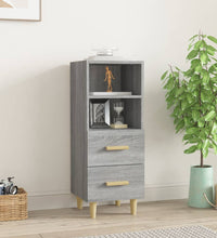 Sideboard Grau Sonoma 34,5x34x90 cm Holzwerkstoff