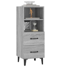 Sideboard Grau Sonoma 34,5x34x90 cm Holzwerkstoff