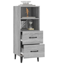 Sideboard Grau Sonoma 34,5x34x90 cm Holzwerkstoff