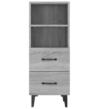 Sideboard Grau Sonoma 34,5x34x90 cm Holzwerkstoff