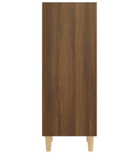 Sideboard Braun Eichen-Optik 34,5x32,5x90 cm Holzwerkstoff