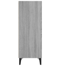 Sideboard Grau Sonoma 34,5x32,5x90 cm Holzwerkstoff