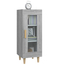 Sideboard Grau Sonoma 34,5x34x90 cm Holzwerkstoff