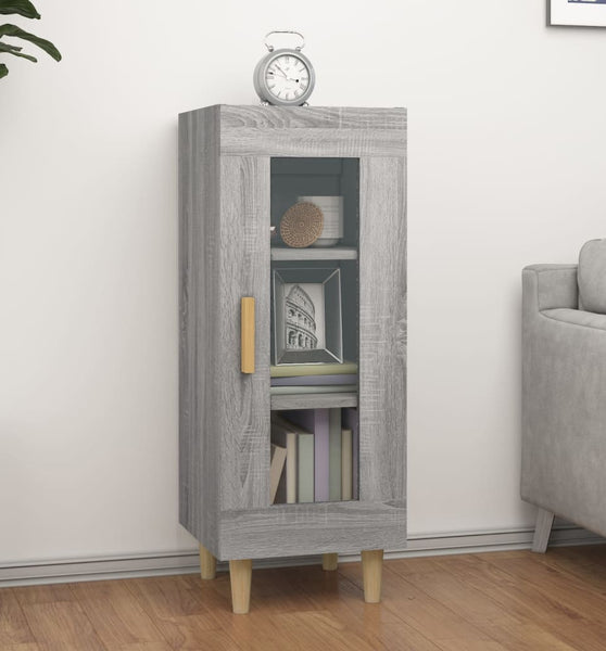 Sideboard Grau Sonoma 34,5x34x90 cm Holzwerkstoff