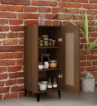 Sideboard Braun Eichen-Optik 34,5x34x90 cm Holzwerkstoff