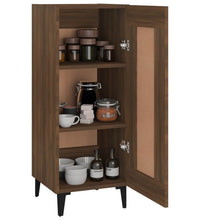 Sideboard Braun Eichen-Optik 34,5x34x90 cm Holzwerkstoff