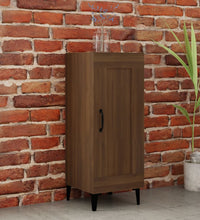 Sideboard Braun Eichen-Optik 34,5x34x90 cm Holzwerkstoff