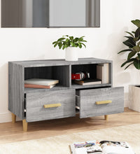 TV-Schrank Grau Sonoma 80x36x50 cm Holzwerkstoff