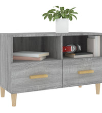 TV-Schrank Grau Sonoma 80x36x50 cm Holzwerkstoff