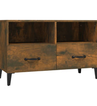 TV-Schrank Räuchereiche 80x36x50 cm Holzwerkstoff