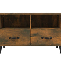 TV-Schrank Räuchereiche 80x36x50 cm Holzwerkstoff