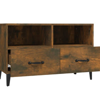 TV-Schrank Räuchereiche 80x36x50 cm Holzwerkstoff