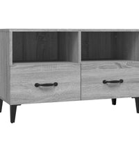 TV-Schrank Grau Sonoma 80x36x50 cm Holzwerkstoff