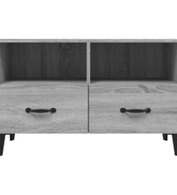 TV-Schrank Grau Sonoma 80x36x50 cm Holzwerkstoff