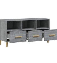 TV-Schrank Grau Sonoma 102x36x50 cm Holzwerkstoff