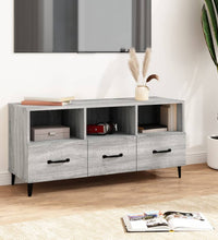 TV-Schrank Grau Sonoma 102x35x50 cm Holzwerkstoff