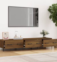 TV-Schrank Braun Eichen-Optik 150x34,5x30 cm Holzwerkstoff