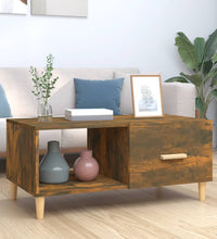 Couchtisch Räuchereiche 89,5x50x40 cm Holzwerkstoff