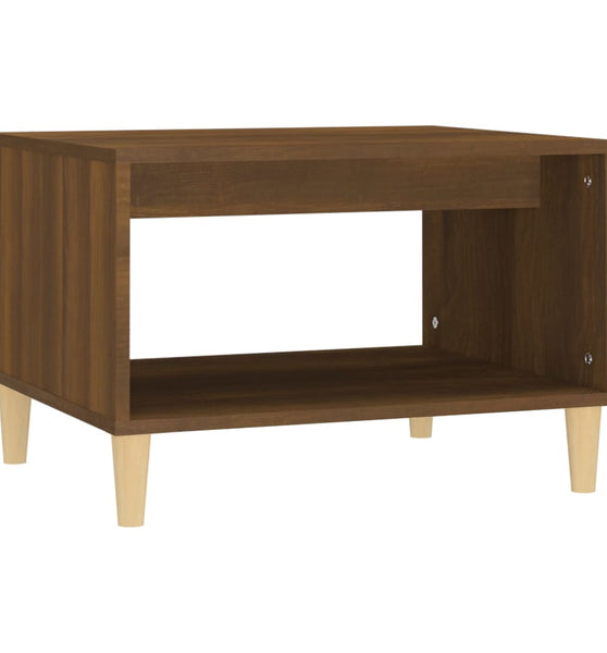 Couchtisch Braun Eichen-Optik 60x50x40 cm Holzwerkstoff