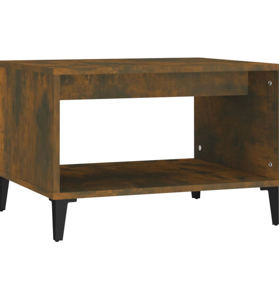 Couchtisch Räuchereiche 60x50x40 cm Holzwerkstoff