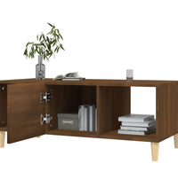 Couchtisch Braun Eichen-Optik 102x50x40 cm Holzwerkstoff