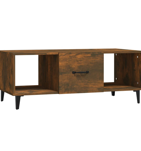 Couchtisch Räuchereiche 102x50x40 cm Holzwerkstoff