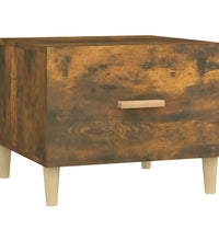 Couchtische 2 Stk. Räuchereiche 50x50x40 cm Holzwerkstoff