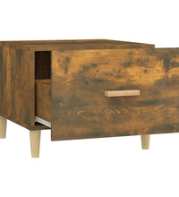 Couchtische 2 Stk. Räuchereiche 50x50x40 cm Holzwerkstoff