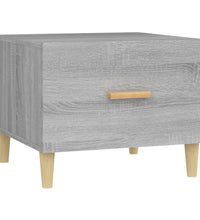 Couchtisch Grau Sonoma 50x50x40 cm Holzwerkstoff