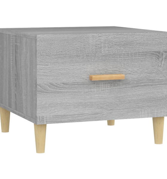 Couchtisch Grau Sonoma 50x50x40 cm Holzwerkstoff