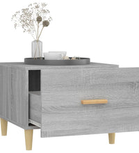 Couchtisch Grau Sonoma 50x50x40 cm Holzwerkstoff
