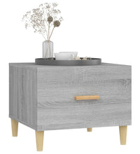 Couchtisch Grau Sonoma 50x50x40 cm Holzwerkstoff