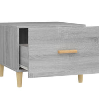 Couchtisch Grau Sonoma 50x50x40 cm Holzwerkstoff