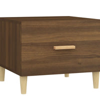 Couchtisch Braun Eiche 50x50x40 cm Holzwerkstoff