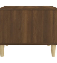 Couchtisch Braun Eiche 50x50x40 cm Holzwerkstoff