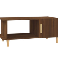 Couchtisch Braun Eichen-Optik 90x50x40 cm Holzwerkstoff