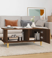 Couchtisch Braun Eichen-Optik 90x50x40 cm Holzwerkstoff