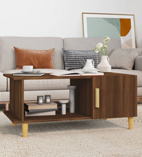 Couchtisch Braun Eichen-Optik 90x50x40 cm Holzwerkstoff