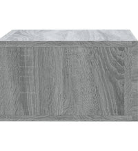 Wand-Nachttisch Grau Sonoma 35x35x20 cm