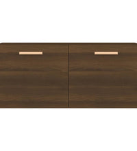 Wandschrank Braun Eichen-Optik 80x35x36,5cm Holzwerkstoff