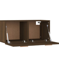 Wandschrank Braun Eichen-Optik 80x35x36,5cm Holzwerkstoff