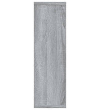 Wandregal Grau Sonoma 85x16x52,5 cm cm Holzwerkstoff