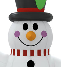 Aufblasbarer Schneemann mit LEDs 240 cm