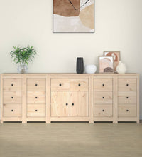 Sideboard 230x35x80 cm Massivholz Kiefer