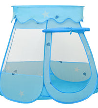 Kinder-Spielzelt Blau 102x102x82 cm