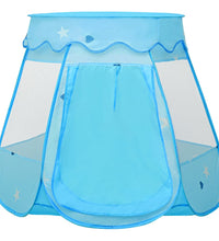 Kinder-Spielzelt Blau 102x102x82 cm