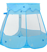 Kinder-Spielzelt Blau 102x102x82 cm