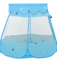 Kinder-Spielzelt Blau 102x102x82 cm