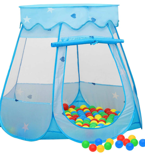 Kinder-Spielzelt Blau 102x102x82 cm